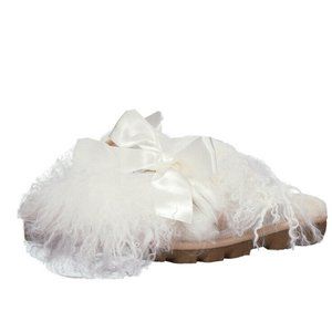 UGG Classic Coquette Mongolian Slipper Amberlight